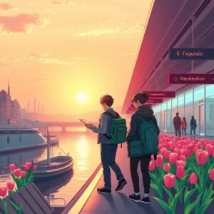 Six Hours One Tulip Garden Mastering an Amsterdam