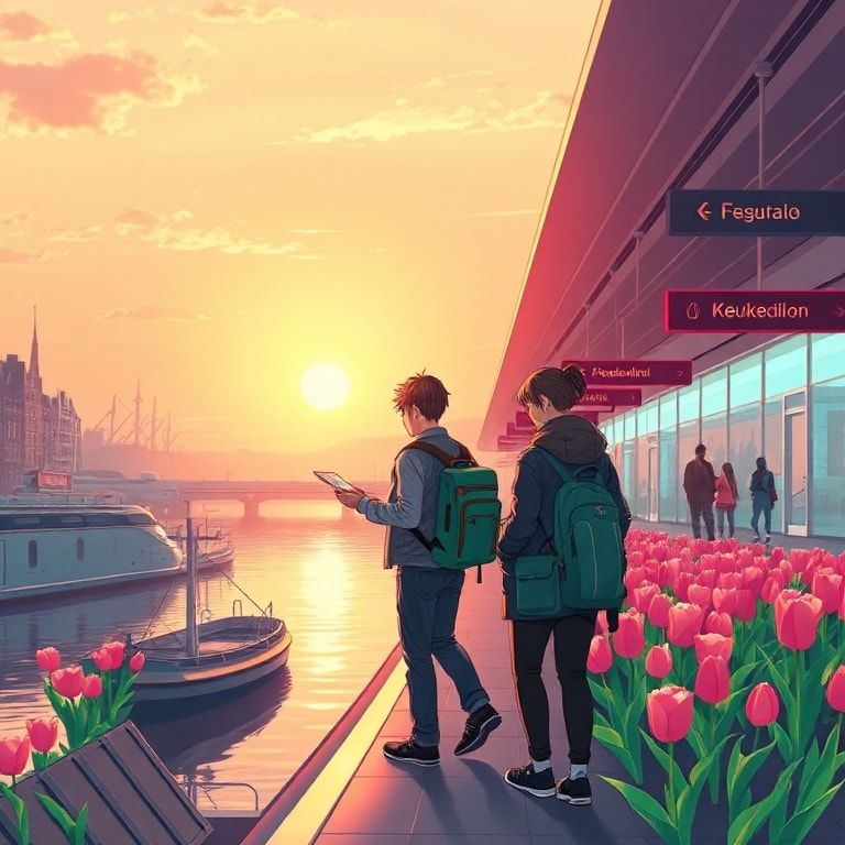 Six Hours One Tulip Garden Mastering an Amsterdam