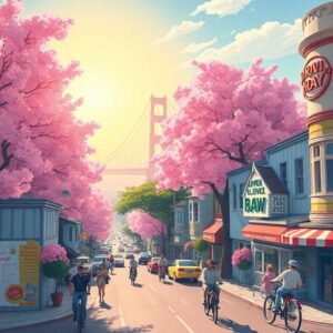 Why San Francisco April Adventures Beat Any Anime