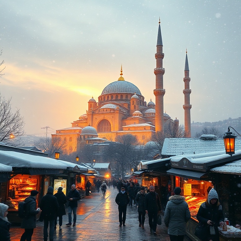 Surviving Istanbul winter on a Shoestring 4 Days o